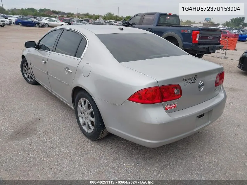 1G4HD57237U153904 2007 Buick Lucerne Cxl