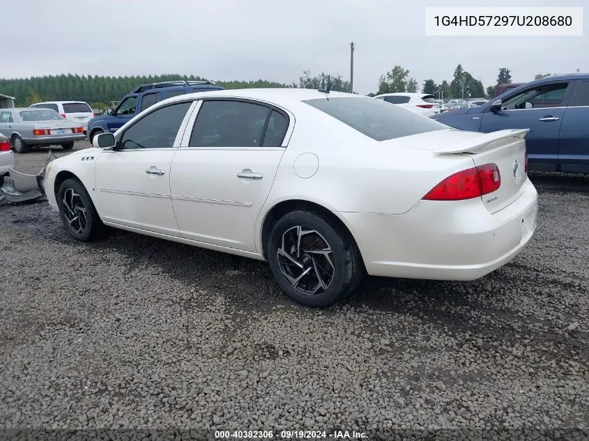 2007 Buick Lucerne Cxl VIN: 1G4HD57297U208680 Lot: 40382306