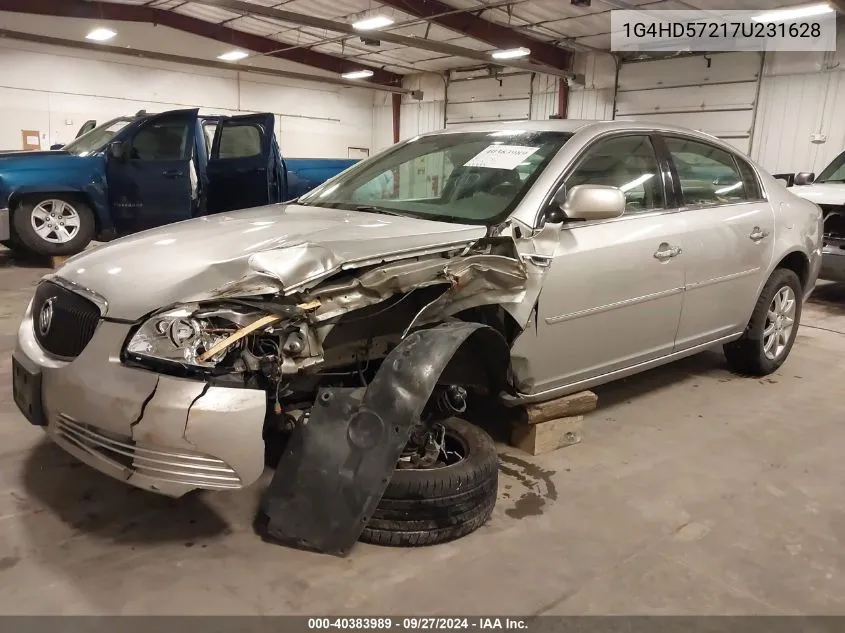 1G4HD57217U231628 2007 Buick Lucerne Cxl