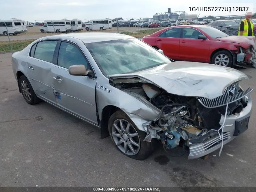 1G4HD57277U112837 2007 Buick Lucerne Cxl