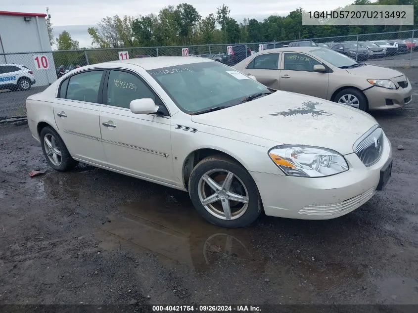 1G4HD57207U213492 2007 Buick Lucerne Cxl