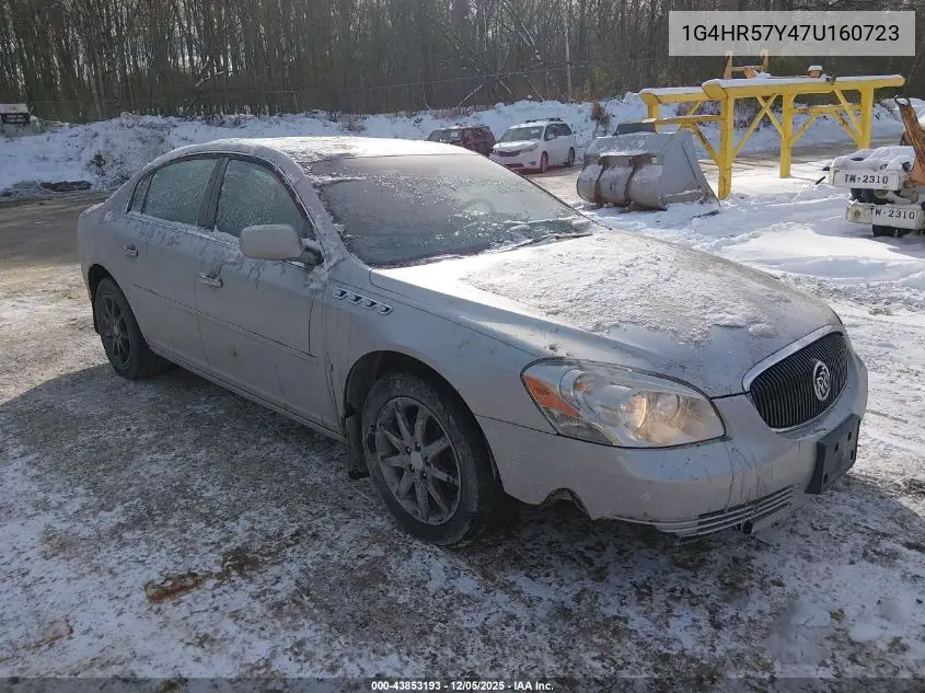 1G4HR57Y47U160723 2007 Buick Lucerne Cxl