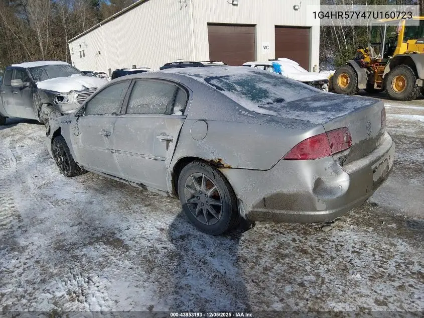 1G4HR57Y47U160723 2007 Buick Lucerne Cxl