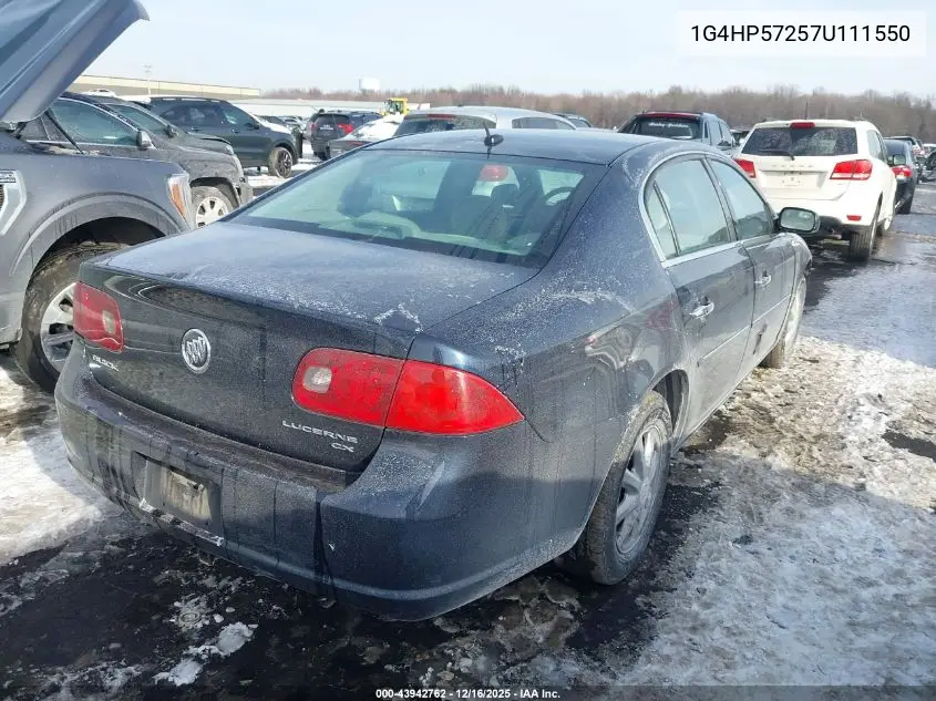1G4HP57257U111550 2007 Buick Lucerne Cx
