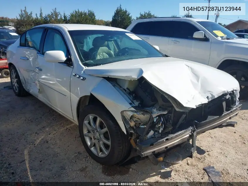 1G4HD57287U123944 2007 Buick Lucerne Cxl