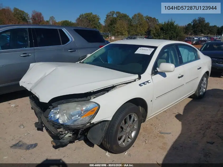 1G4HD57287U123944 2007 Buick Lucerne Cxl