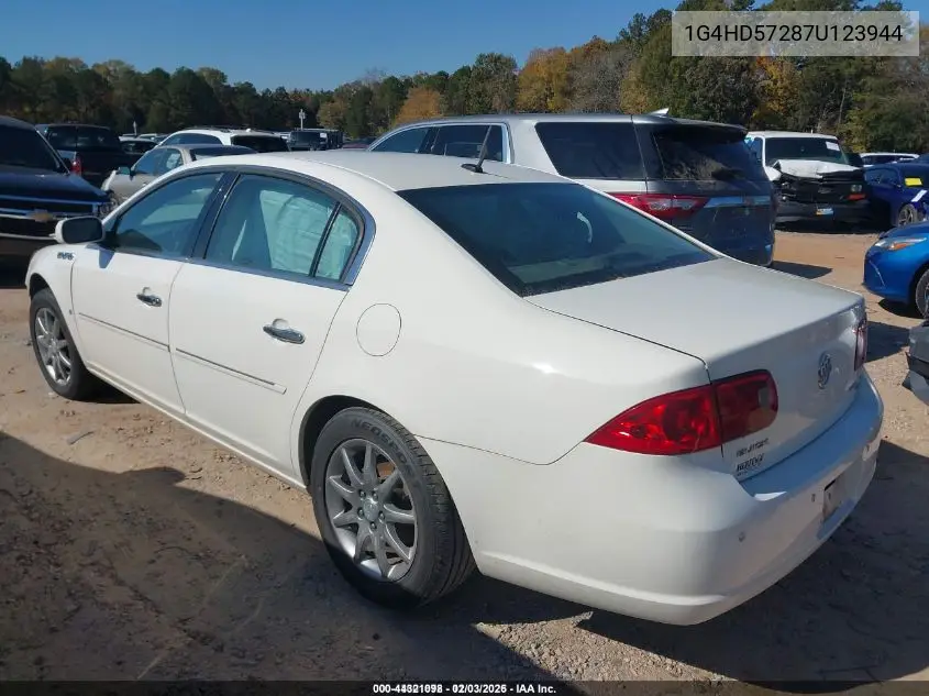 1G4HD57287U123944 2007 Buick Lucerne Cxl