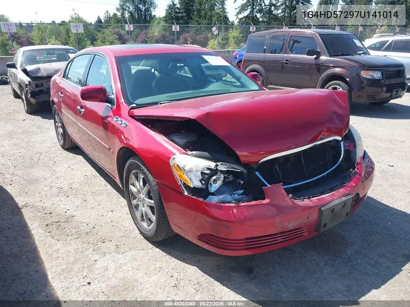 2007 Buick Lucerne Cxl VIN: 1G4HD57297U141014 Lot: 45202360