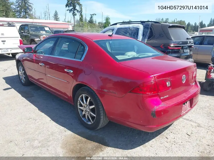 2007 Buick Lucerne Cxl VIN: 1G4HD57297U141014 Lot: 45202360