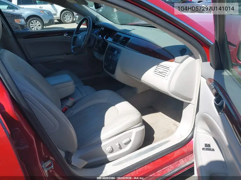2007 Buick Lucerne Cxl VIN: 1G4HD57297U141014 Lot: 45202360