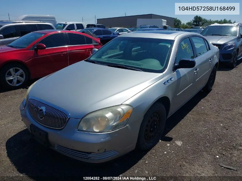 1G4HD57258U168499 2008 Buick Lucerne Cxl