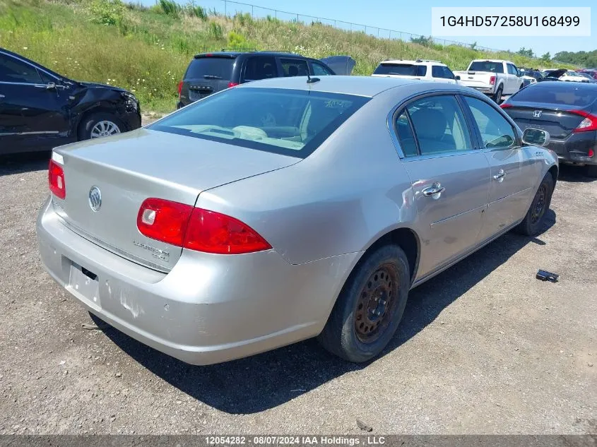 1G4HD57258U168499 2008 Buick Lucerne Cxl