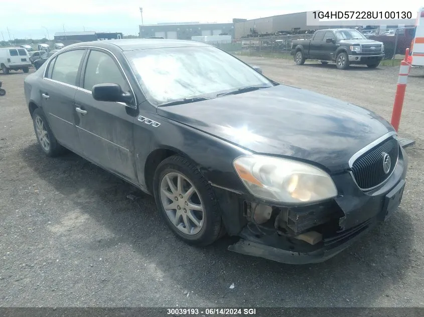 1G4HD57228U100130 2008 Buick Lucerne Cxl