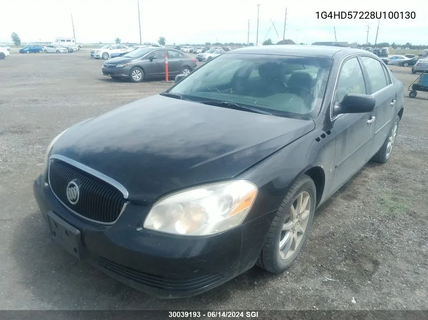 1G4HD57228U100130 2008 Buick Lucerne Cxl