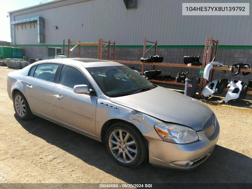 1G4HE57YX8U139792 2008 Buick Lucerne