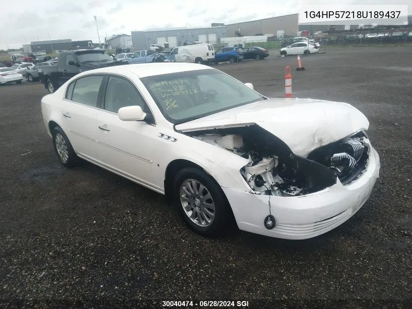 1G4HP57218U189437 2008 Buick Lucerne Cx