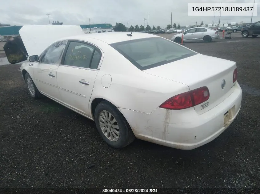 1G4HP57218U189437 2008 Buick Lucerne Cx