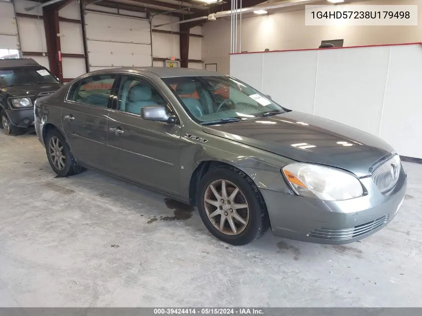 2008 Buick Lucerne Cxl VIN: 1G4HD57238U179498 Lot: 39424414