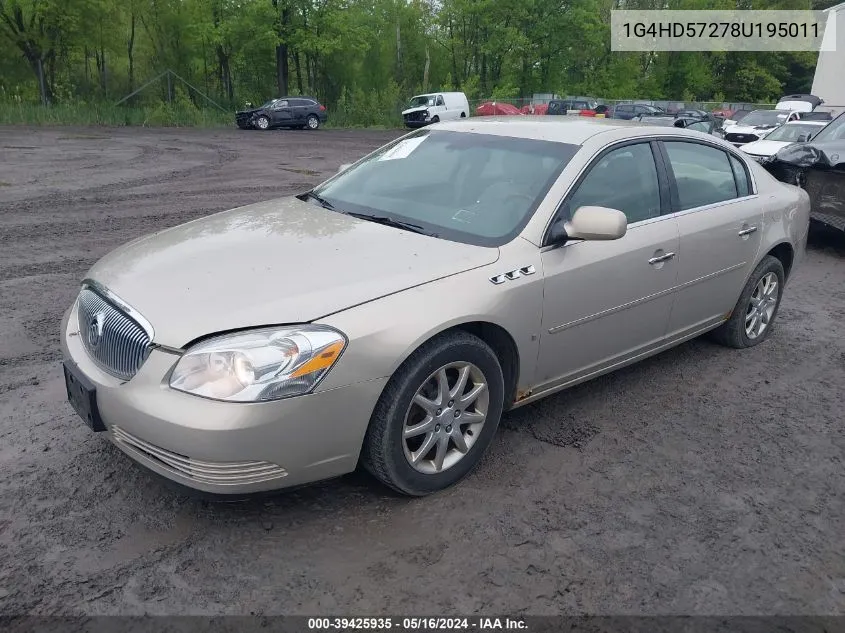 1G4HD57278U195011 2008 Buick Lucerne Cxl