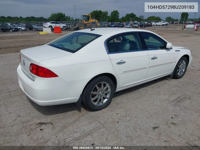 1G4HD57298U209183 2008 Buick Lucerne Cxl