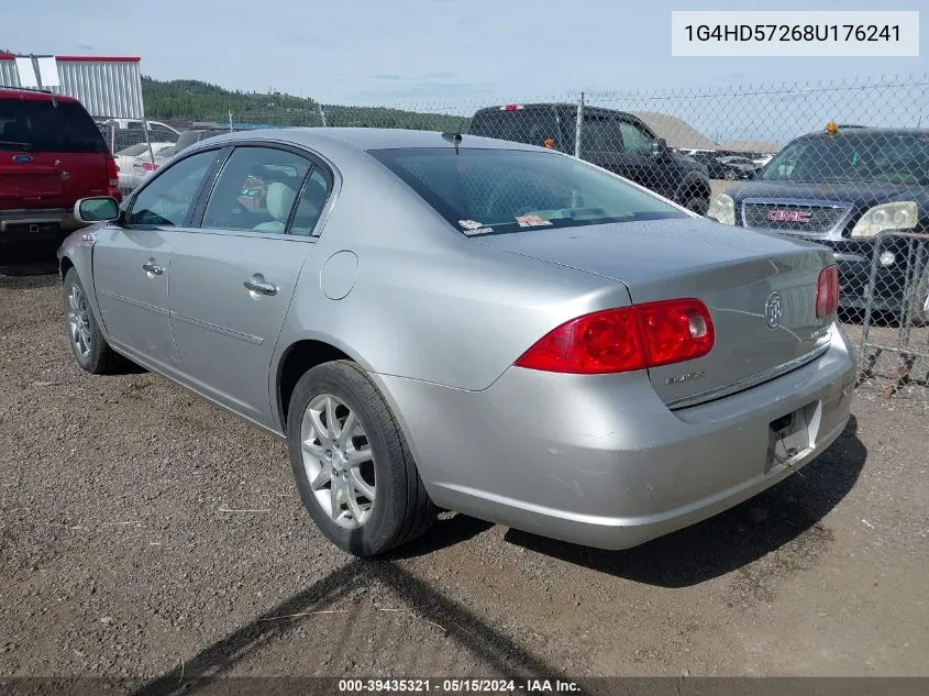 2008 Buick Lucerne Cxl VIN: 1G4HD57268U176241 Lot: 39435321