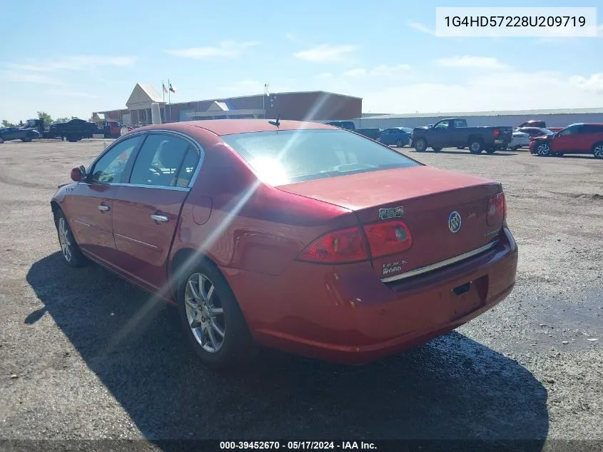 1G4HD57228U209719 2008 Buick Lucerne Cxl