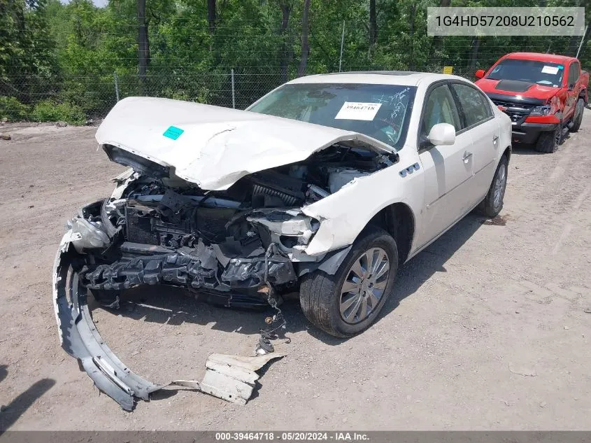 1G4HD57208U210562 2008 Buick Lucerne Cxl