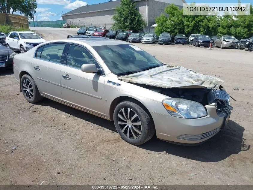 1G4HD57218U113242 2008 Buick Lucerne Cxl