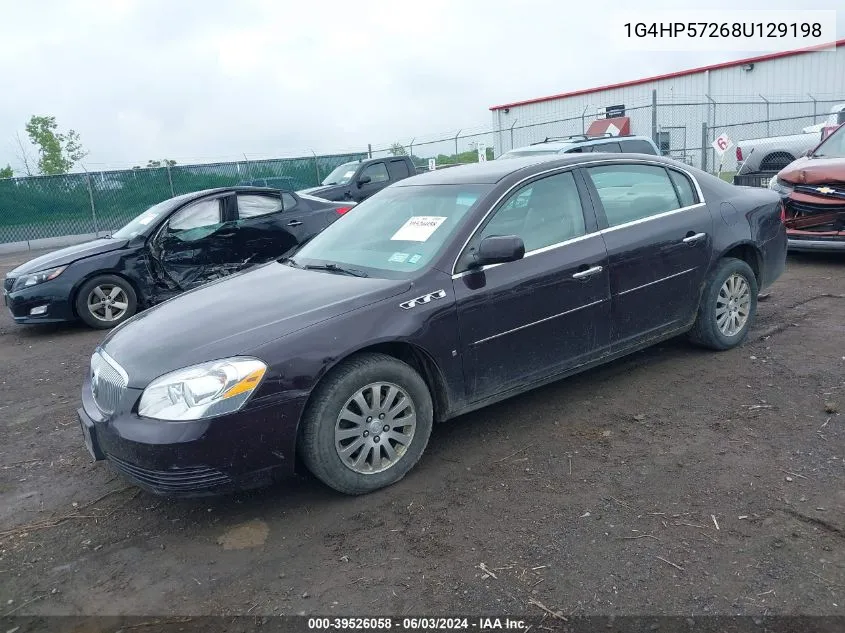 2008 Buick Lucerne Cx VIN: 1G4HP57268U129198 Lot: 39526058