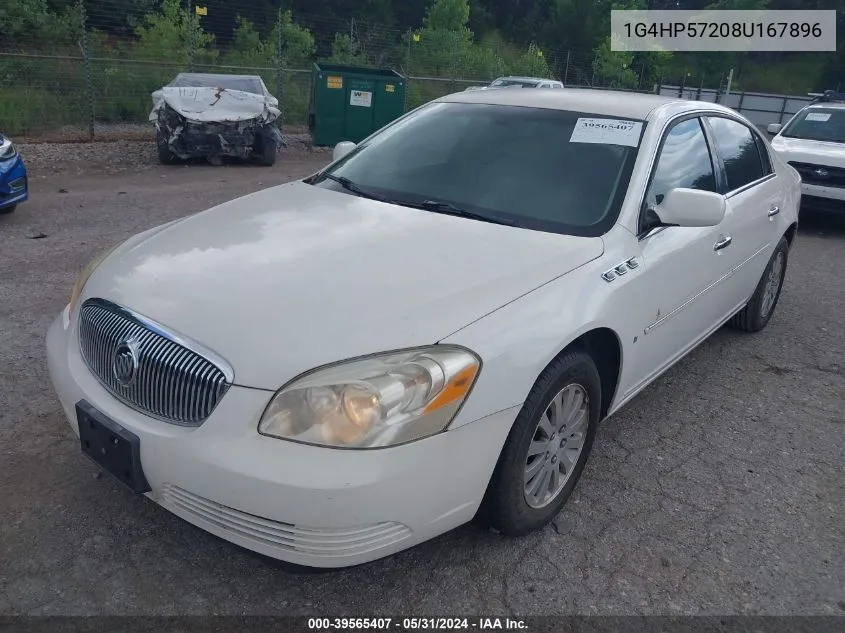 2008 Buick Lucerne Cx VIN: 1G4HP57208U167896 Lot: 39565407