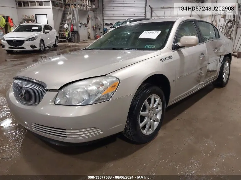 1G4HD57248U202903 2008 Buick Lucerne Cxl