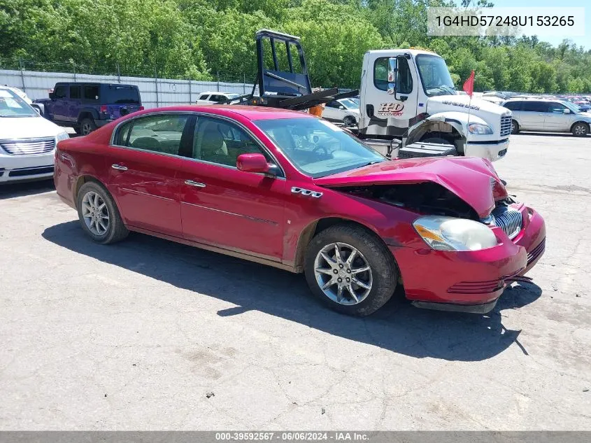 1G4HD57248U153265 2008 Buick Lucerne Cxl