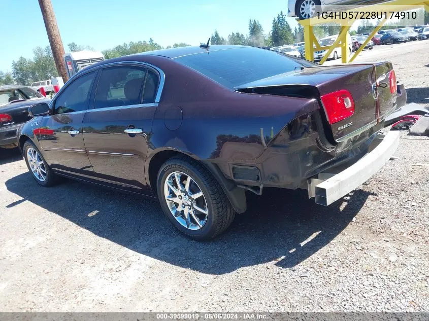 1G4HD57228U174910 2008 Buick Lucerne Cxl