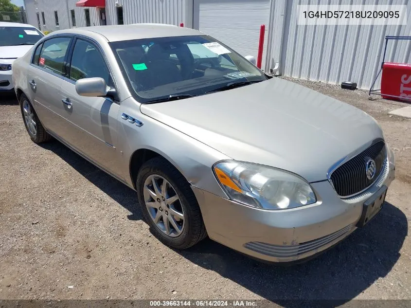 1G4HD57218U209095 2008 Buick Lucerne Cxl