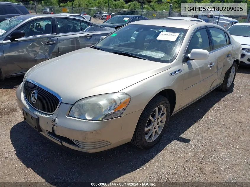 1G4HD57218U209095 2008 Buick Lucerne Cxl