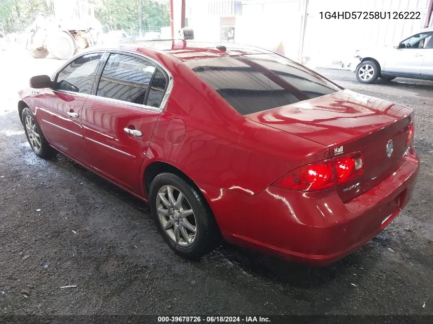 1G4HD57258U126222 2008 Buick Lucerne Cxl