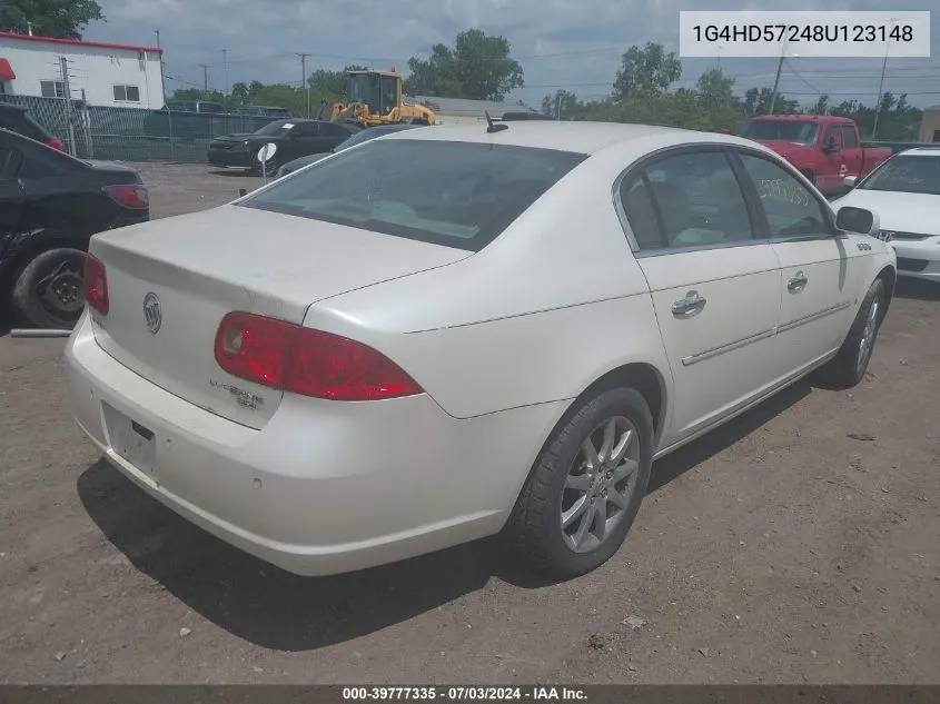 1G4HD57248U123148 2008 Buick Lucerne Cxl