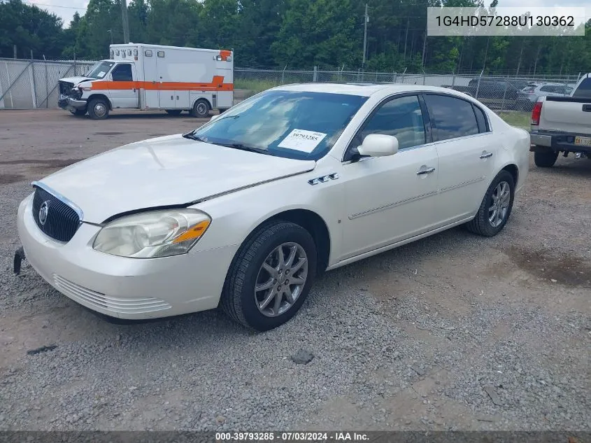 1G4HD57288U130362 2008 Buick Lucerne Cxl