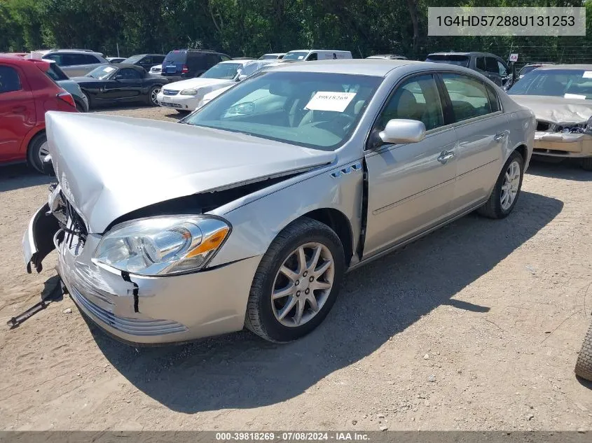 2008 Buick Lucerne Cxl VIN: 1G4HD57288U131253 Lot: 39818269