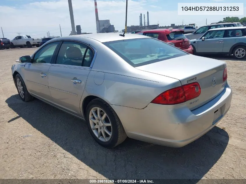 2008 Buick Lucerne Cxl VIN: 1G4HD57288U131253 Lot: 39818269