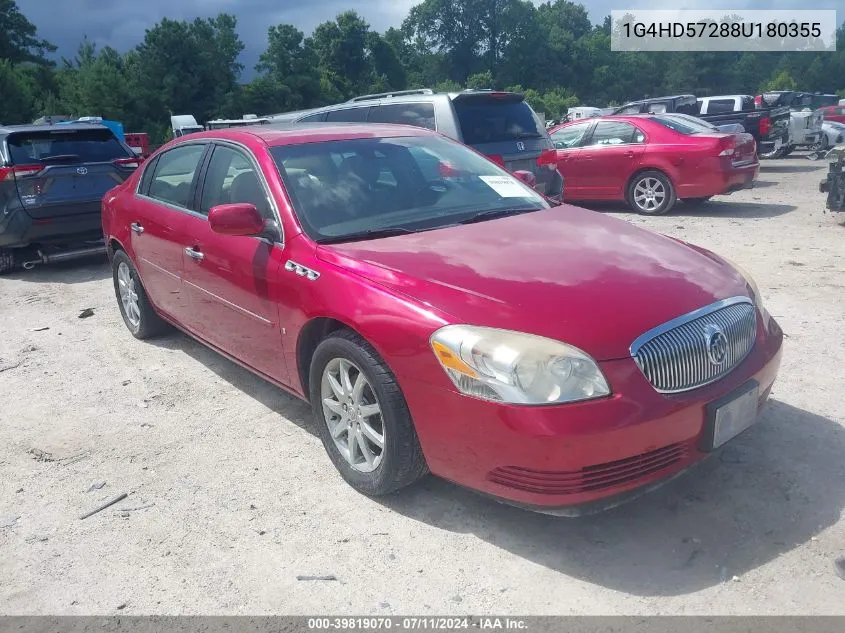 1G4HD57288U180355 2008 Buick Lucerne Cxl