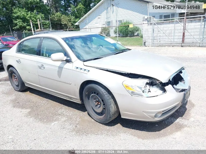 1G4HF57978U194948 2008 Buick Lucerne Super