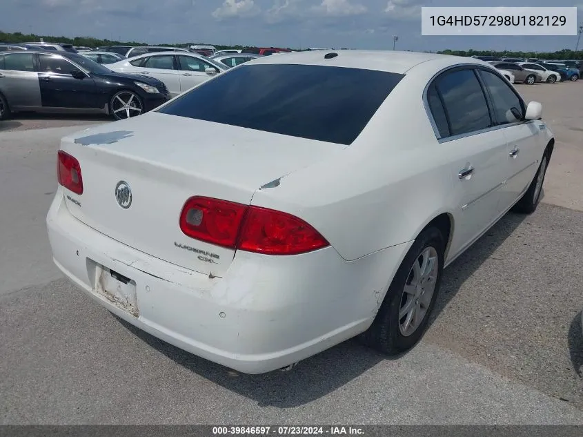 1G4HD57298U182129 2008 Buick Lucerne Cxl