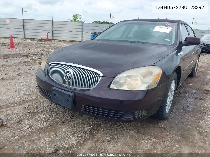 1G4HD57278U128392 2008 Buick Lucerne Cxl