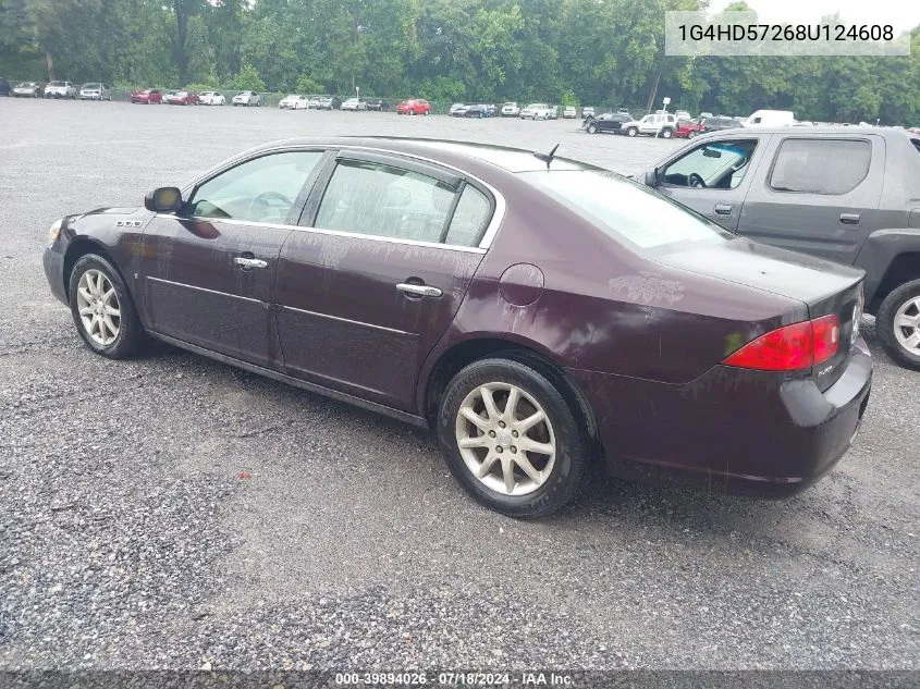 1G4HD57268U124608 2008 Buick Lucerne Cxl