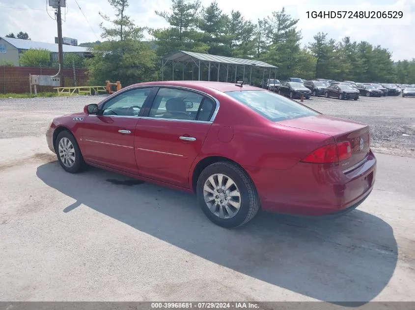 1G4HD57248U206529 2008 Buick Lucerne Cxl