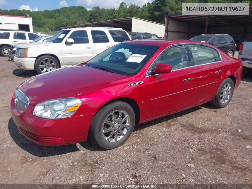 1G4HD57278U119627 2008 Buick Lucerne Cxl