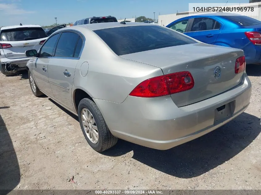 1G4HP57248U196978 2008 Buick Lucerne Cx