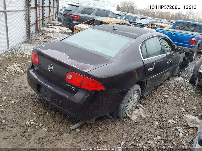 1G4HP57208U113613 2008 Buick Lucerne Cx