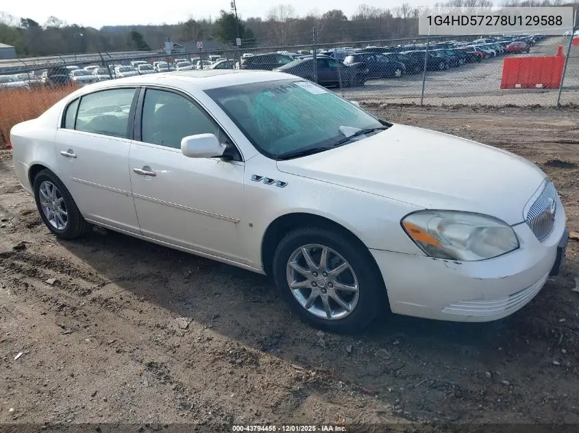 1G4HD57278U129588 2008 Buick Lucerne Cxl